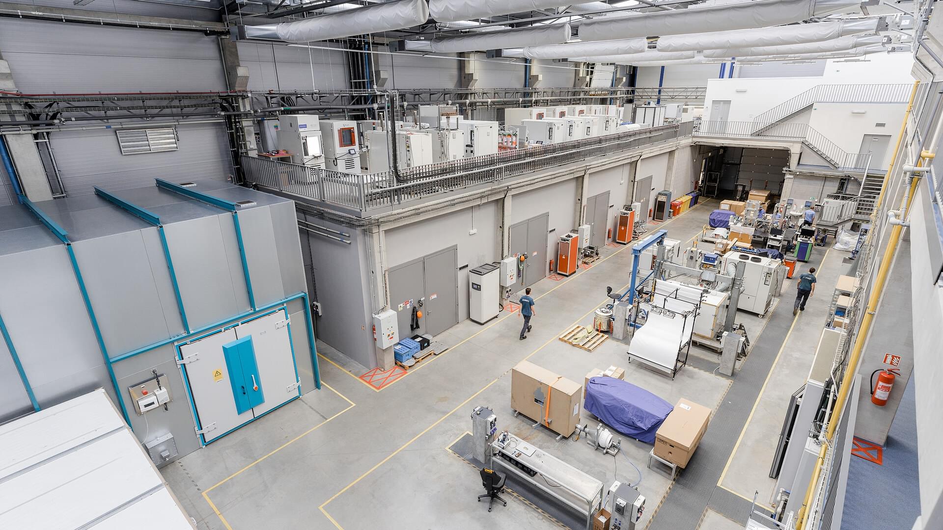 vnitřní prostory v laboratoři Tiyo vnitřní prostory v laboratoři Tiyo